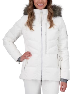 Obermeyer Circe Down Jacket - White