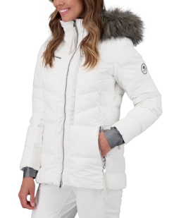 Obermeyer Circe Down Jacket - White -OBERMEYER Store WebZoom 1117616010 S04 MODSDE