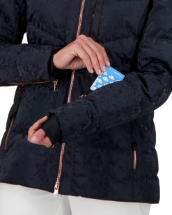 Obermeyer Circe Down Jacket - Black Frost -OBERMEYER Store WebZoom 1117621024 S05 MODDET1