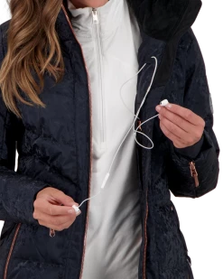 Obermeyer Circe Down Jacket - Black Frost -OBERMEYER Store WebZoom 1117621024 S08 MODDET4