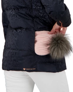 Obermeyer Circe Down Jacket - Black Frost -OBERMEYER Store WebZoom 1117621024 S10 MODDET6