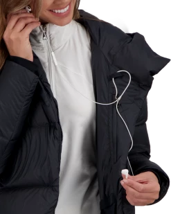 Obermeyer Calypso Down Jacket - Black -OBERMEYER Store WebZoom 1117916009 S07 MODDET3