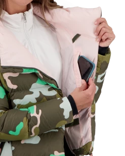 Obermeyer Calypso Down Jacket - Jasmint Camo -OBERMEYER Store WebZoom 1117921129 S06 MODDET2