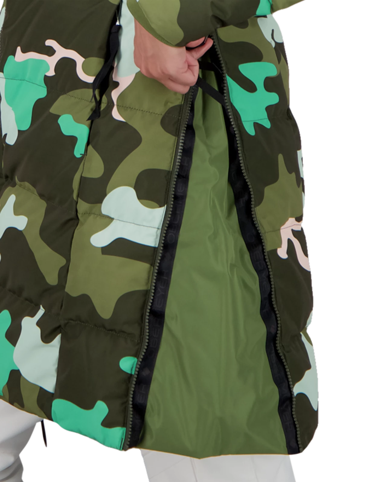 Obermeyer Hemera Down Parka - Jasmint Camo 10 Obermeyer Hemera Down Parka - Jasmint Camo - Image 8