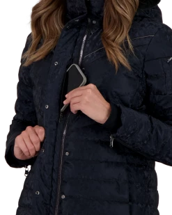 Obermeyer Blossom Down Parka W/Faux - Black Frost -OBERMEYER Store WebZoom 1118121024 S07 MODDET3