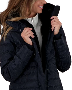 Obermeyer Blossom Down Parka W/Faux - Black Frost -OBERMEYER Store WebZoom 1118121024 S09 MODDET5