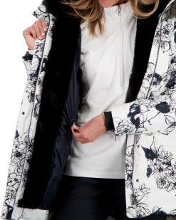 Obermeyer Blossom Down Parka W/Faux - First Snow -OBERMEYER Store WebZoom 1118121145 S07 MODDET3