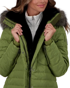 Obermeyer Blossom Down Parka W/Faux - Saguaro 19 Obermeyer Blossom Down Parka W/Faux - Saguaro -OBERMEYER Store WebZoom 1118121189 S10 MODDET6