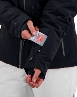 Obermeyer Defiance Jacket - Black -OBERMEYER Store WebZoom 1118316009 S11 MODDET7