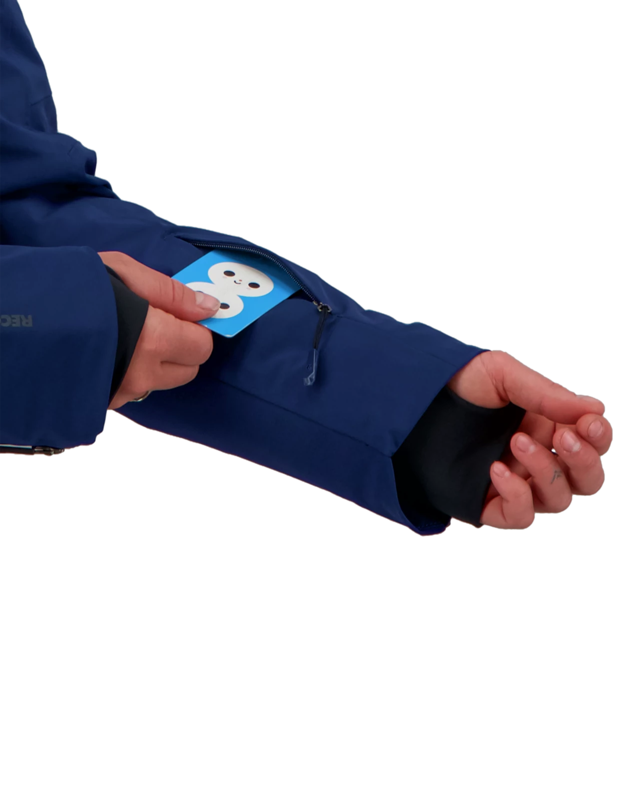 Obermeyer Defiance Jacket - Navy 8 Obermeyer Defiance Jacket - Navy - Image 6