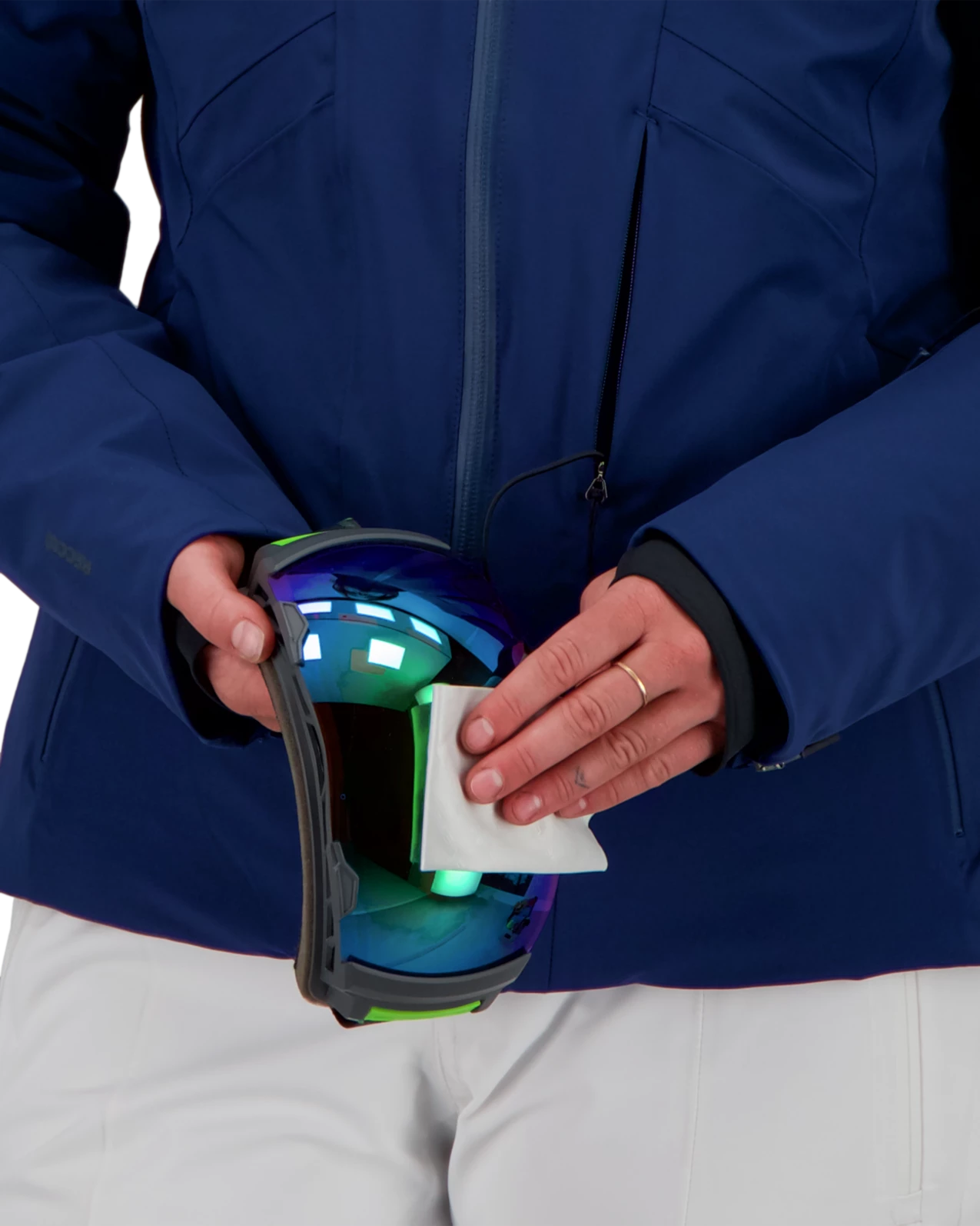 Obermeyer Defiance Jacket - Navy 11 Obermeyer Defiance Jacket - Navy - Image 9