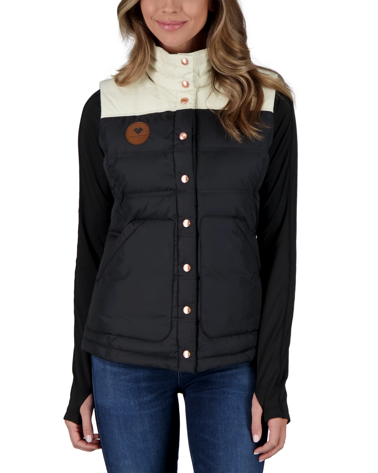 Obermeyer Mila Down Vest - Quartz 3 Obermeyer Mila Down Vest - Quartz