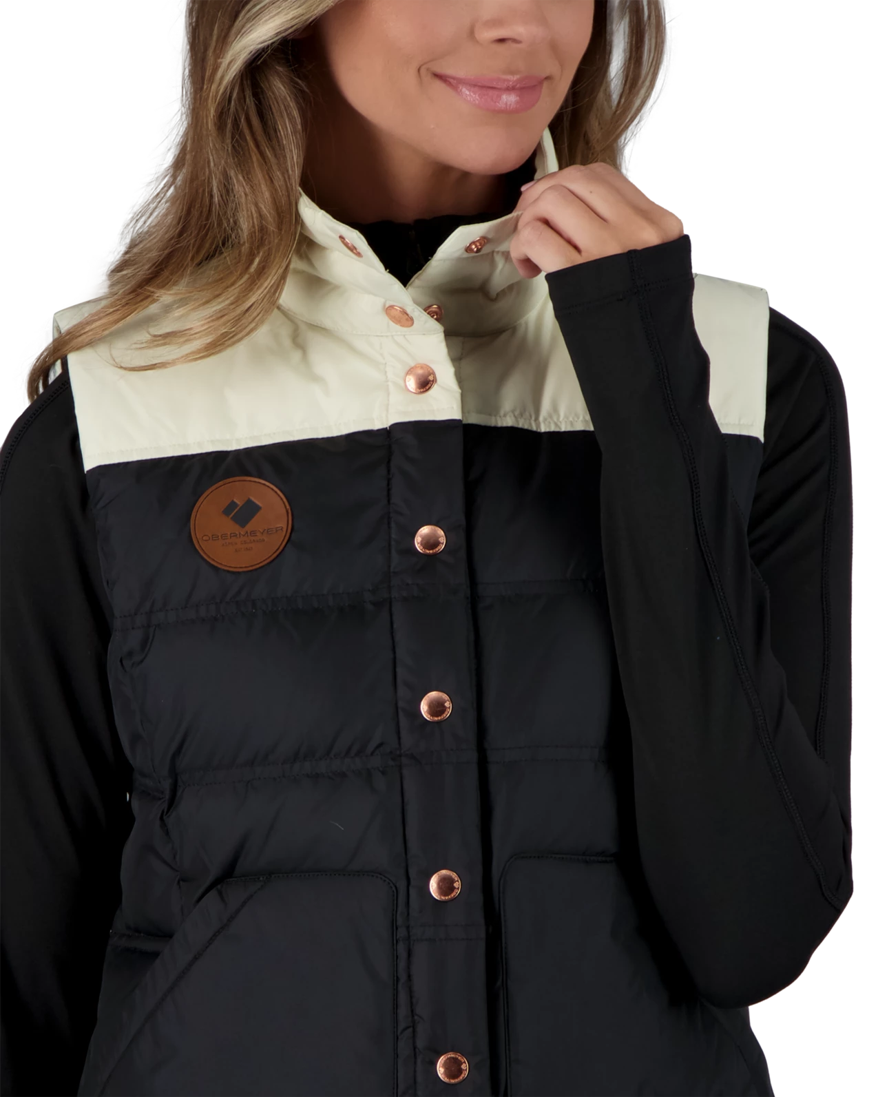 Obermeyer Mila Down Vest - Quartz 7 Obermeyer Mila Down Vest - Quartz - Image 5