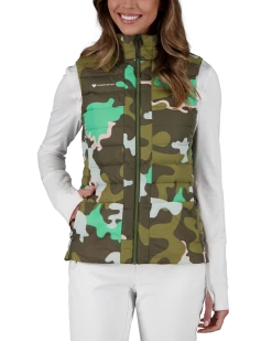 Obermeyer Nieve Down Vest - Jasmint Camo