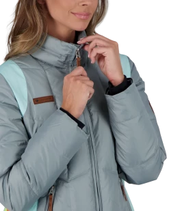 Obermeyer Janis Down Jacket - Anchor -OBERMEYER Store WebZoom 1406019002 S06 MODDET2