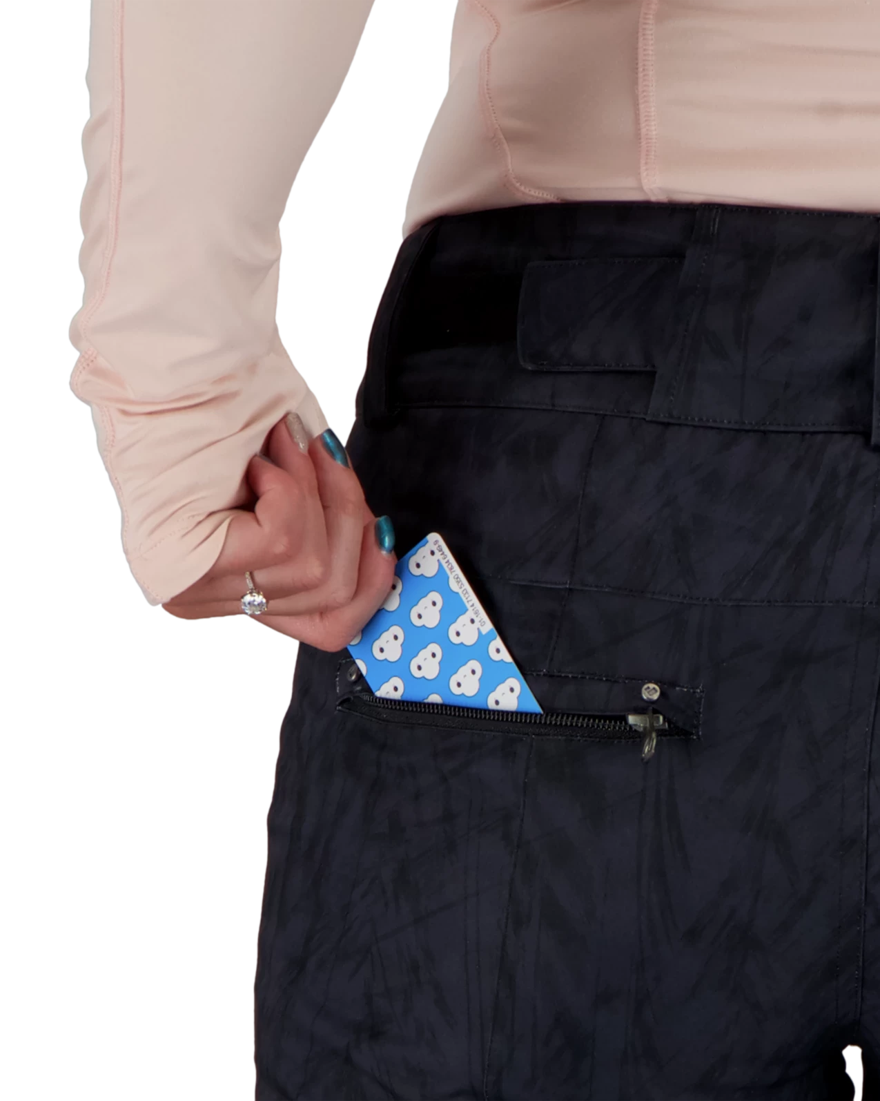 Obermeyer Malta Pant - Black Ice 7 Obermeyer Malta Pant - Black Ice - Image 5