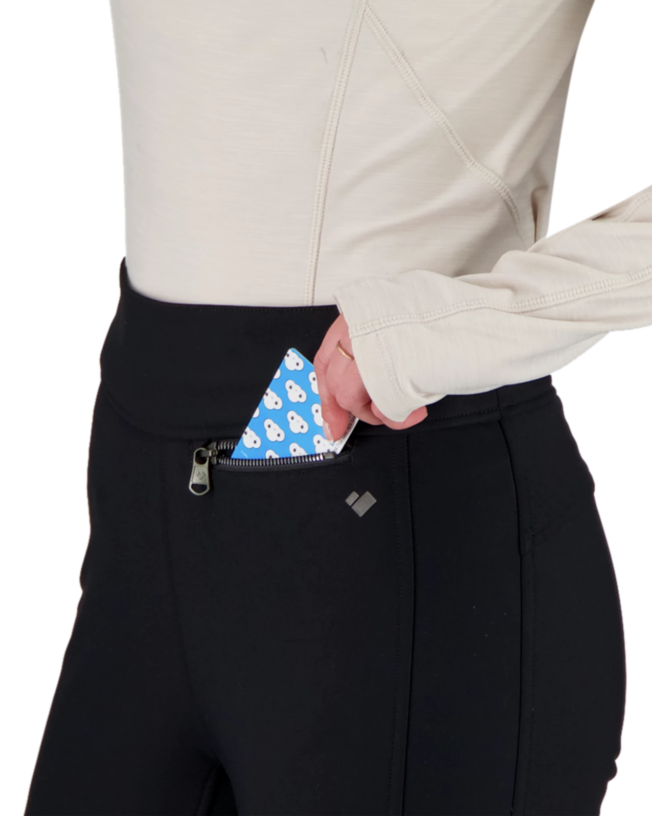 Obermeyer Jinks ITB Softshell Pant - Black 5 Obermeyer Jinks ITB Softshell Pant - Black - Image 4