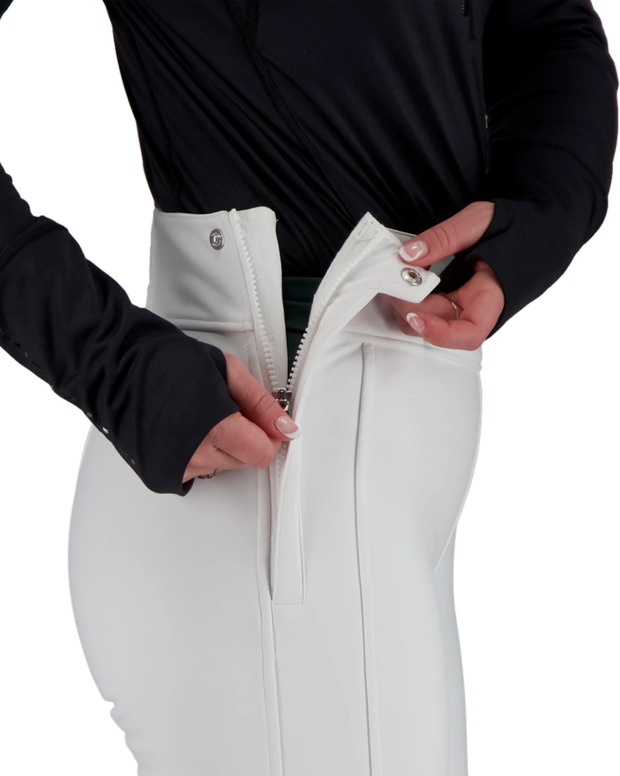 Obermeyer Jinks ITB Softshell Pant - White 7 Obermeyer Jinks ITB Softshell Pant - White - Image 5