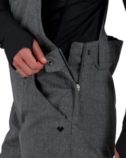 Obermeyer Malta Bib Overalls - Charcoal -OBERMEYER Store WebZoom 1504815006 S08 MODDET4