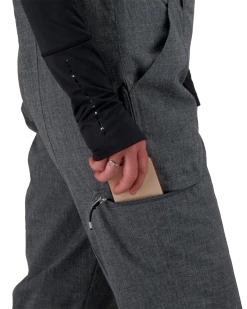 Obermeyer Malta Bib Overalls - Charcoal -OBERMEYER Store WebZoom 1504815006 S10 MODDET6