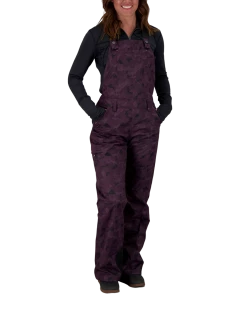 Obermeyer Malta Bib Overalls - Magnetic Camo