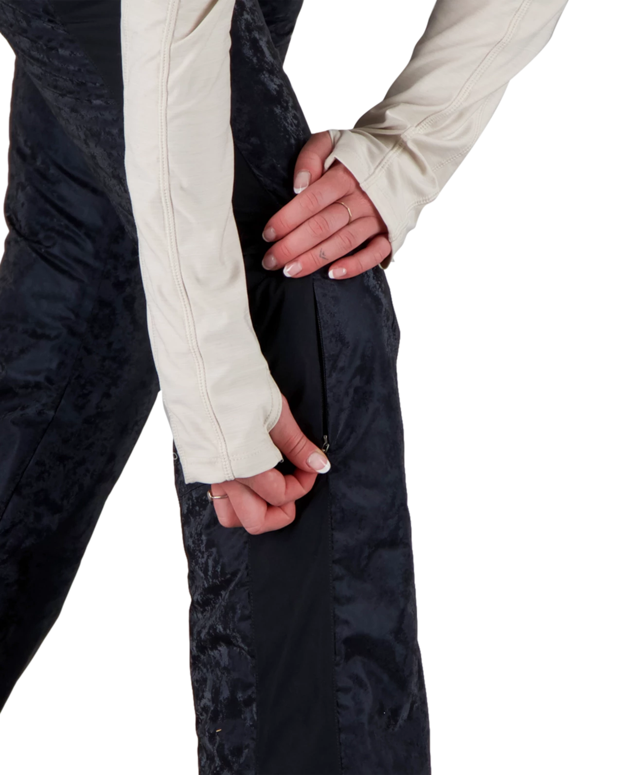 Obermeyer Athena Pant - Black Frost 8 Obermeyer Athena Pant - Black Frost - Image 6
