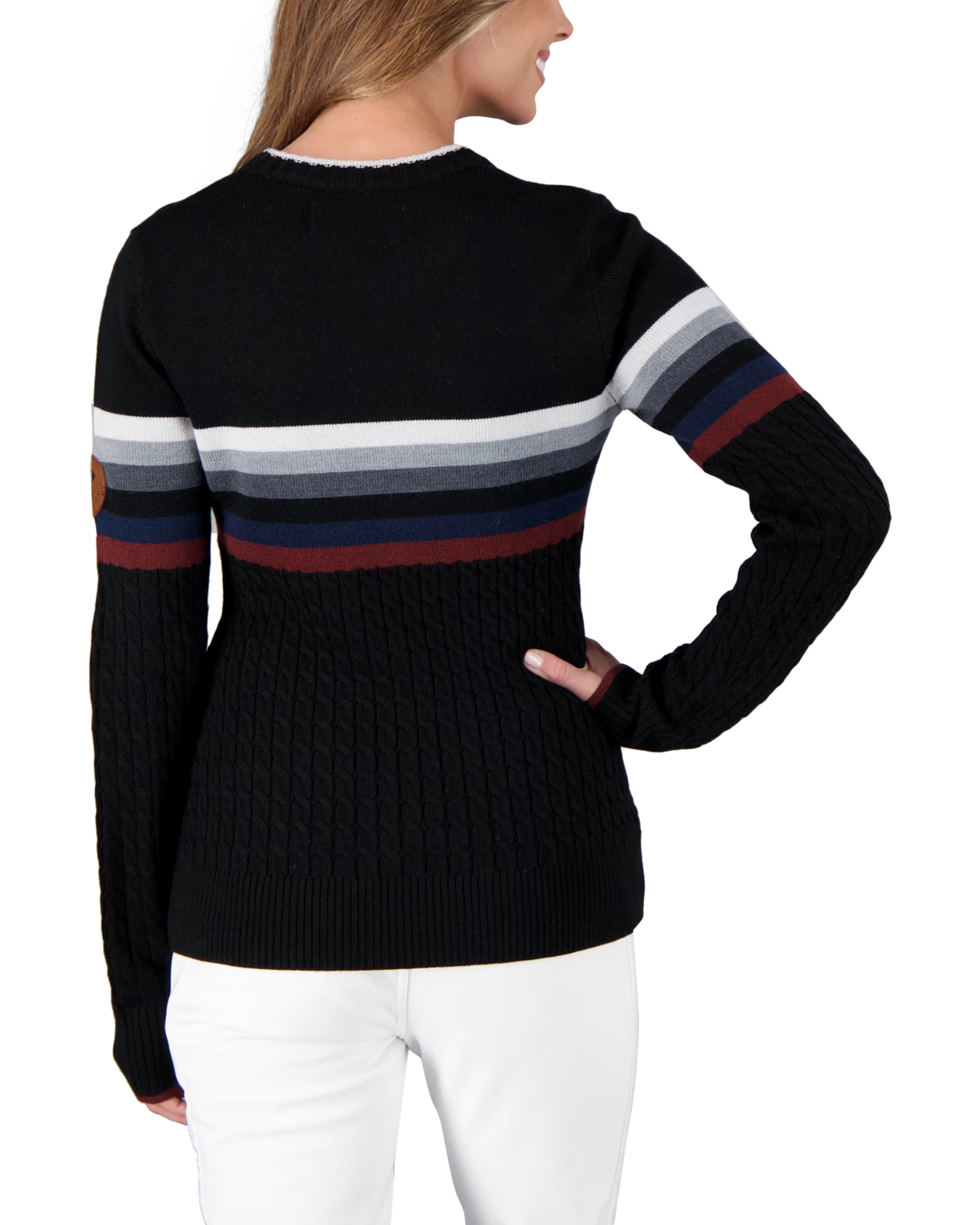 Obermeyer Donna Crewneck Sweater - Black 4 Obermeyer Donna Crewneck Sweater - Black - Image 2