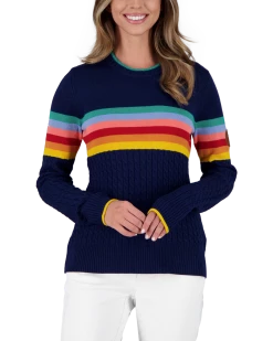 Obermeyer Donna Crewneck Sweater - Navy