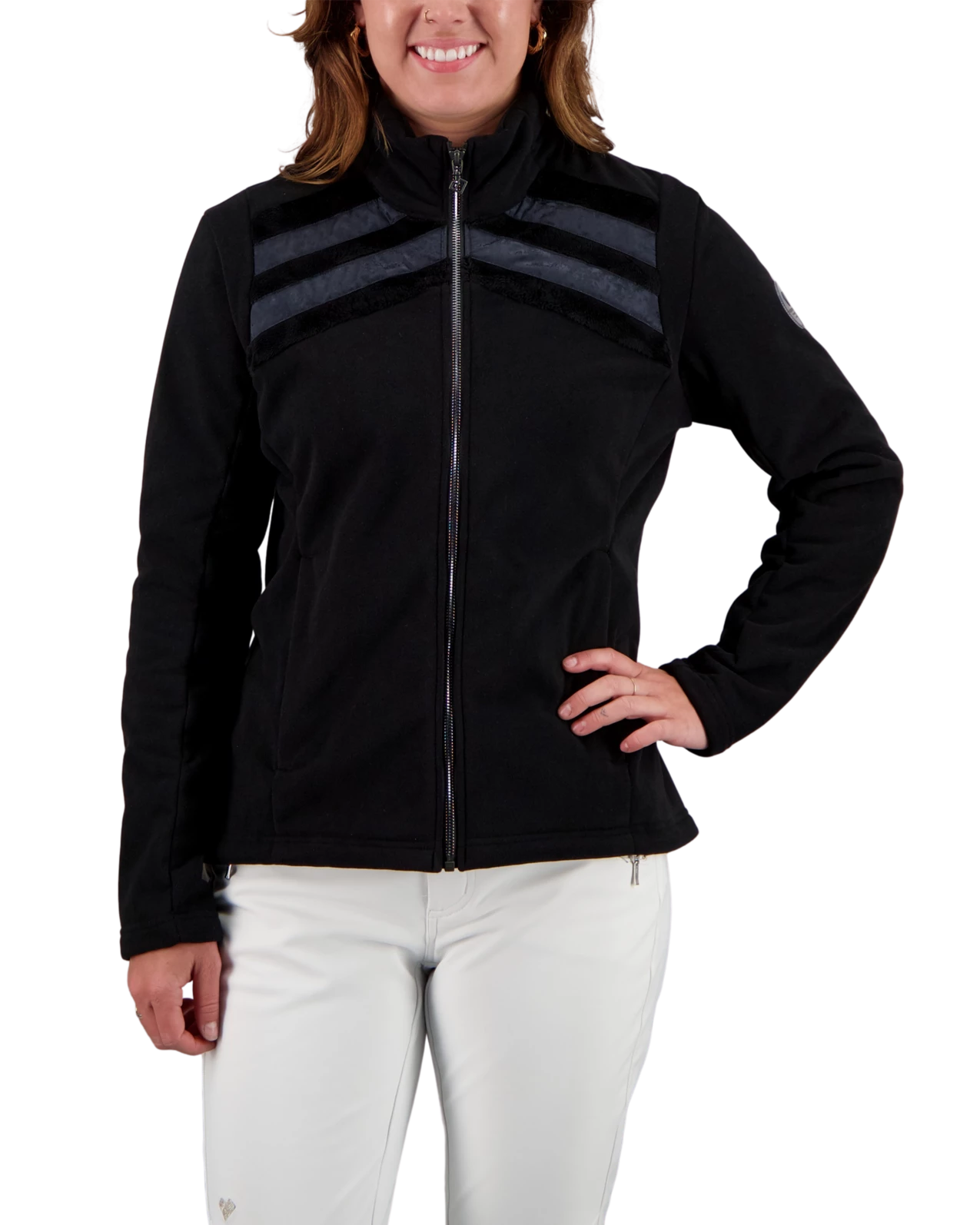 Obermeyer Ariadne Fleece Jacket - Black 3 Obermeyer Ariadne Fleece Jacket - Black