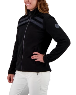 Obermeyer Ariadne Fleece Jacket - Black 8 Obermeyer Ariadne Fleece Jacket - Black -OBERMEYER Store WebZoom 1703416009 S04 MODSDE