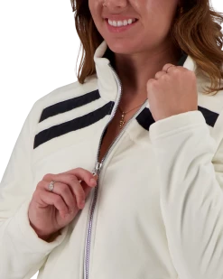 Obermeyer Ariadne Fleece Jacket - White 8 Obermeyer Ariadne Fleece Jacket - White -OBERMEYER Store WebZoom 1703416010 S05 MODDET1
