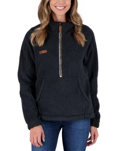 Obermeyer Piper Sherpa Pullover - Black