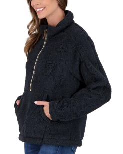 Obermeyer Piper Sherpa Pullover - Black 8 Obermeyer Piper Sherpa Pullover - Black -OBERMEYER Store WebZoom 1705816009 S04 MODSDE