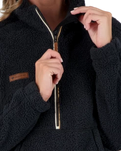 Obermeyer Piper Sherpa Pullover - Black 9 Obermeyer Piper Sherpa Pullover - Black -OBERMEYER Store WebZoom 1705816009 S05 MODDET1