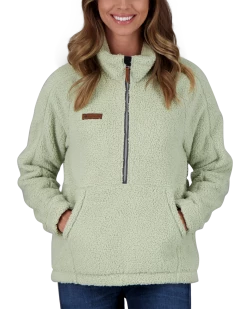 Obermeyer Piper Sherpa Pullover - Sagebrush