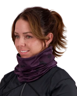 Obermeyer First-On Reversible Neck Warmer - Magnetic Camo