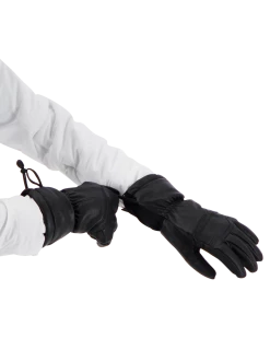 Obermeyer Solstice Leather Glove - Black -OBERMEYER Store WebZoom 1804316009 S03 MODSDE