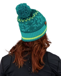 Obermeyer Astoria Pom Beanie - Aegean Blue -OBERMEYER Store WebZoom 1806721069 S02 MODSDE