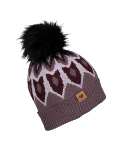 Obermeyer Fair Isle Faux Fur Pom Beanie - Purple Reign 9 Obermeyer Fair Isle Faux Fur Pom Beanie - Purple Reign -OBERMEYER Store WebZoom 1806821179 S06 MQNSDE