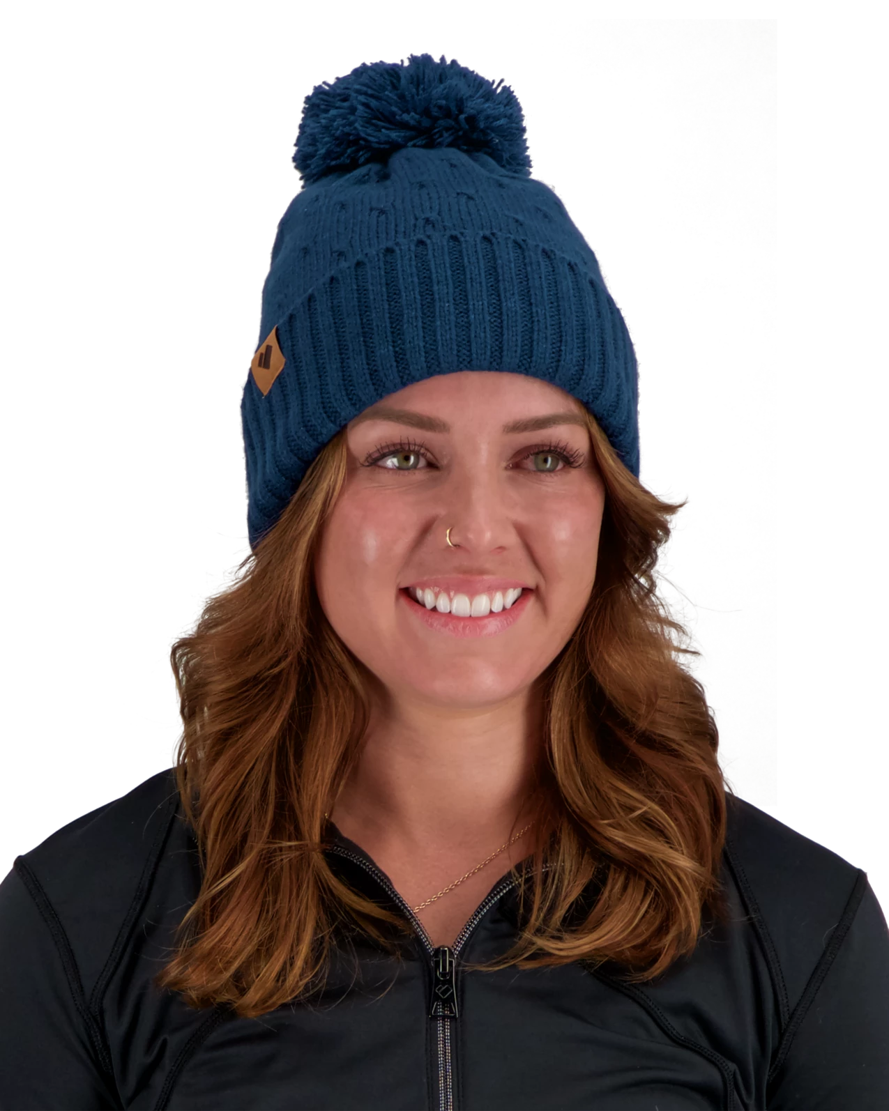 Obermeyer Peoria Beanie - Navy 3 Obermeyer Peoria Beanie - Navy