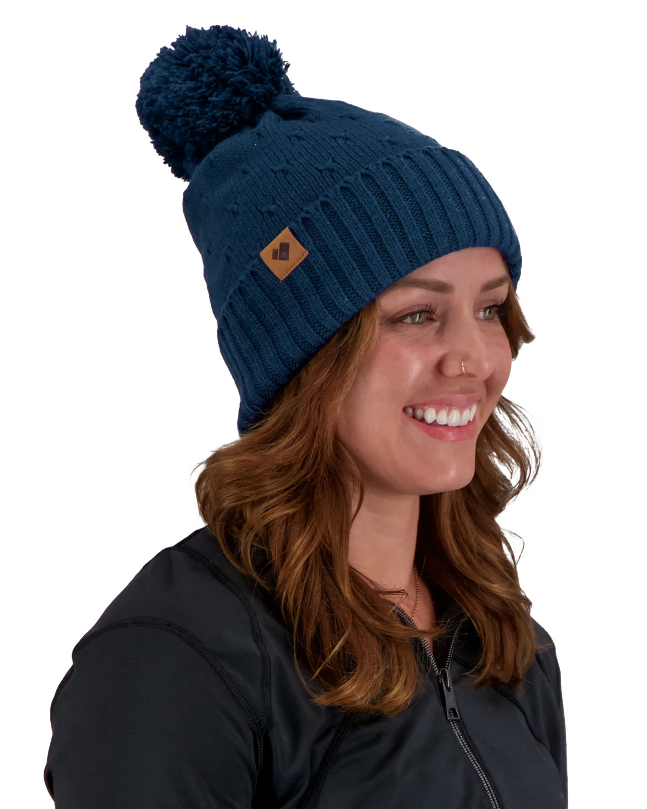 Obermeyer Peoria Beanie - Navy 4 Obermeyer Peoria Beanie - Navy - Image 2