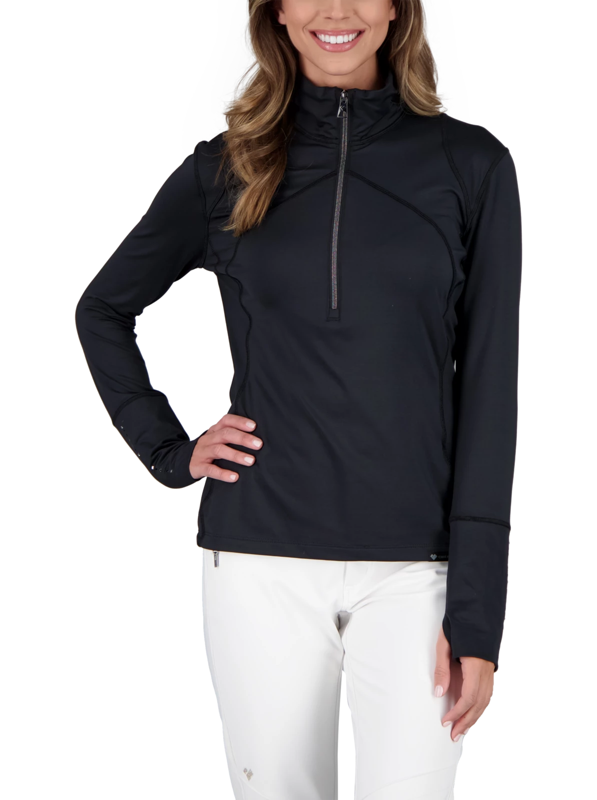 Obermeyer Anya 1/2 Zip - Black 3 Obermeyer Anya 1/2 Zip - Black