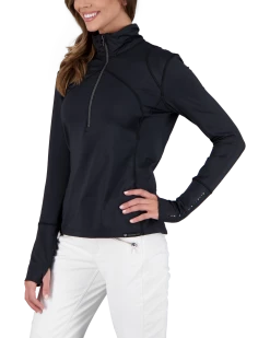 Obermeyer Anya 1/2 Zip - Black 9 Obermeyer Anya 1/2 Zip - Black -OBERMEYER Store WebZoom 1902216009 S04 MODSDE
