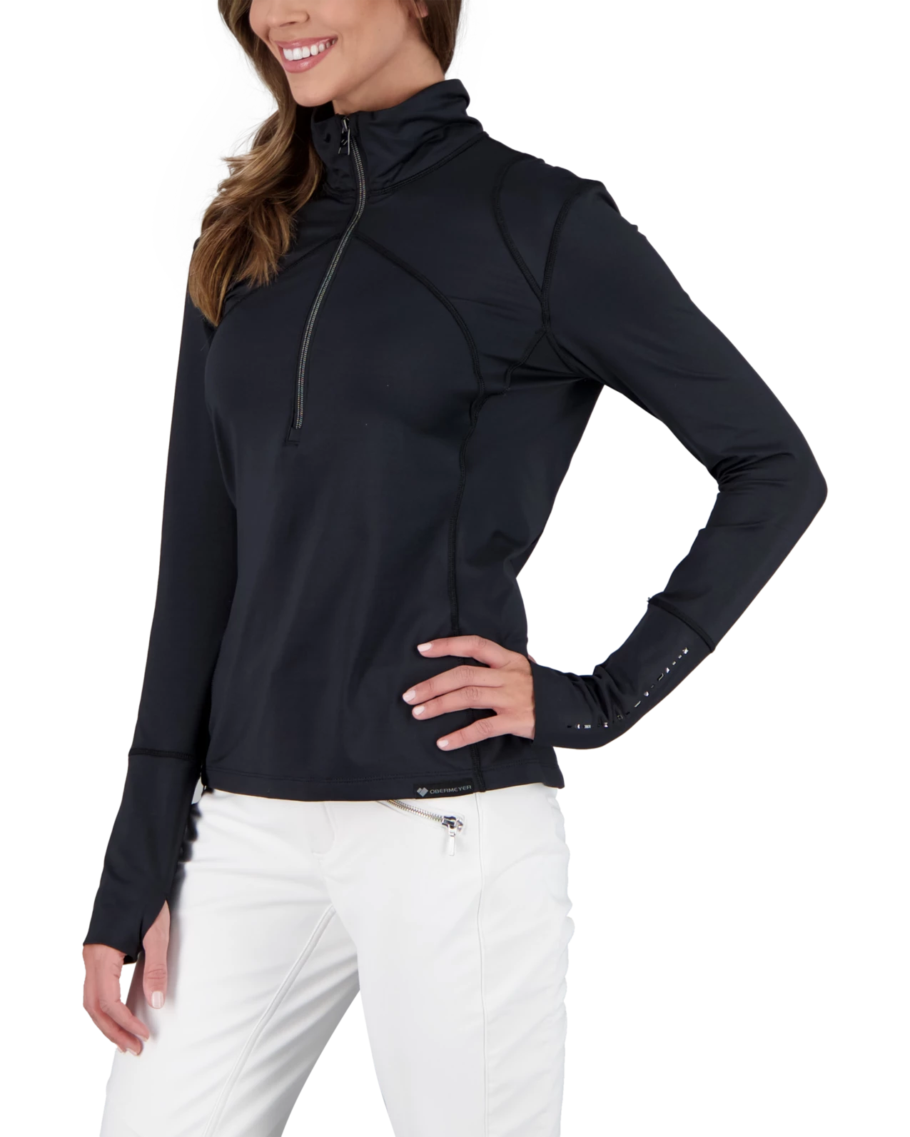 Obermeyer Anya 1/2 Zip - Black 5 Obermeyer Anya 1/2 Zip - Black - Image 3