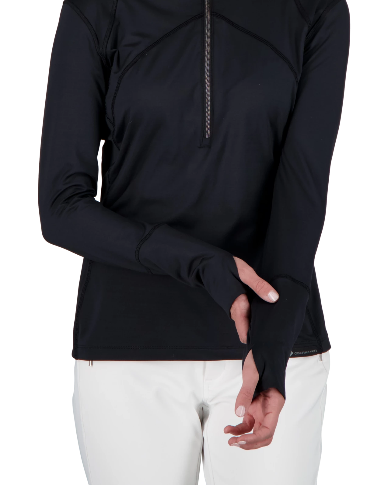 Obermeyer Anya 1/2 Zip - Black 6 Obermeyer Anya 1/2 Zip - Black - Image 4