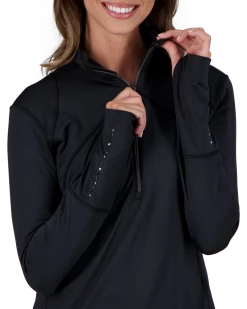 Obermeyer Anya 1/2 Zip - Black 11 Obermeyer Anya 1/2 Zip - Black -OBERMEYER Store WebZoom 1902216009 S06 MODDET2