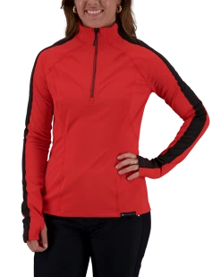Obermeyer Discover 1/4 Zip Baselayer Top - Finish Line