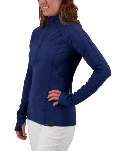 Obermeyer Discover 1/4 Zip Baselayer Top - Navy 8 Obermeyer Discover 1/4 Zip Baselayer Top - Navy -OBERMEYER Store WebZoom 1903320167 S04 MODSDE