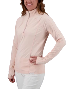 Obermeyer Discover 1/4 Zip Baselayer Top - Pink Sand 8 Obermeyer Discover 1/4 Zip Baselayer Top - Pink Sand -OBERMEYER Store WebZoom 1903321050 S04 MODSDE