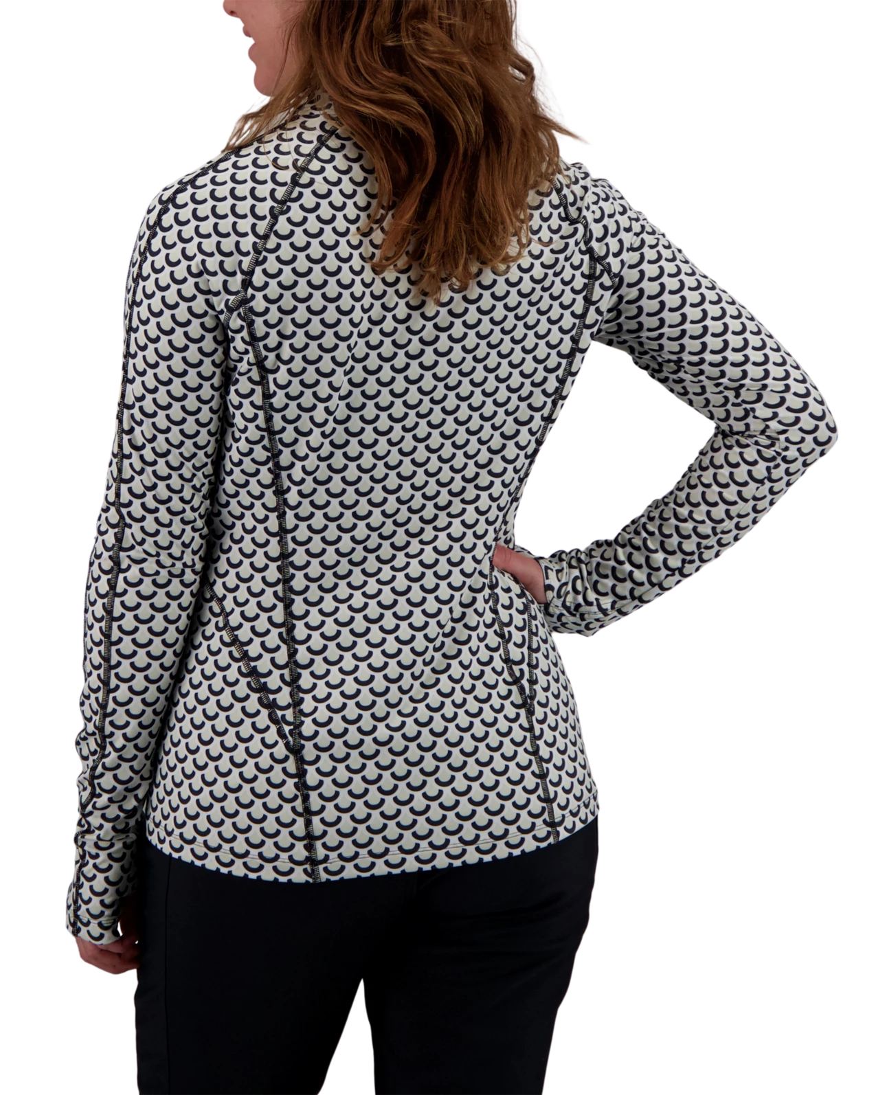 Obermeyer Discover 1/4 Zip Baselayer Top - Nome'S Geo 4 Obermeyer Discover 1/4 Zip Baselayer Top - Nome'S Geo - Image 2